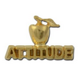 Attitude with Apple Pin